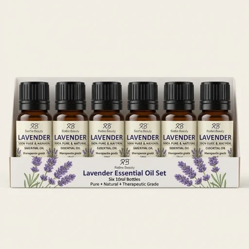 Radha Beauty Lavender Essential Oil Set