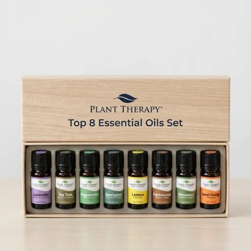 Plant Therapy Top 8 Essential Oils Set